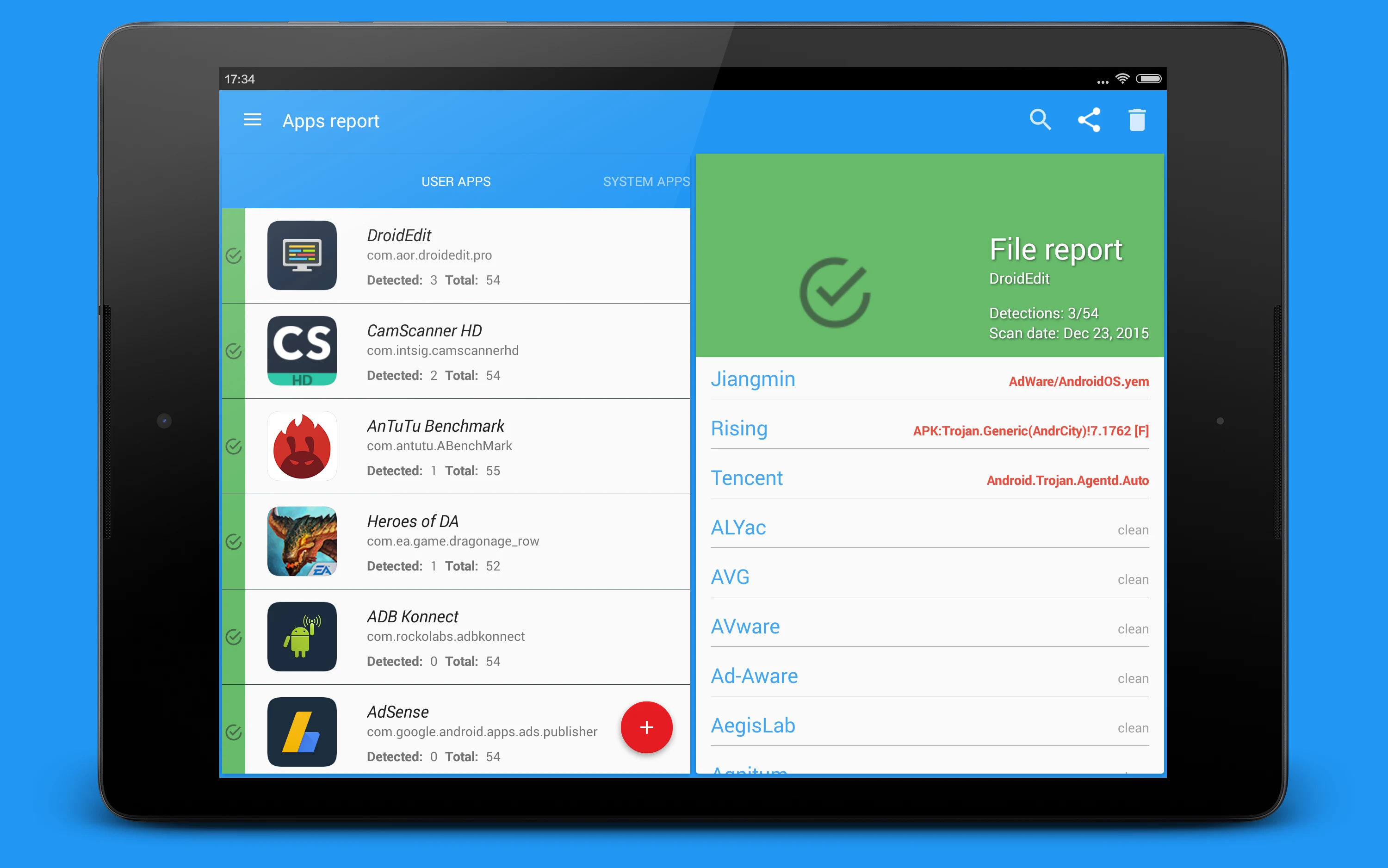 VirusTotal Mobile screenshot