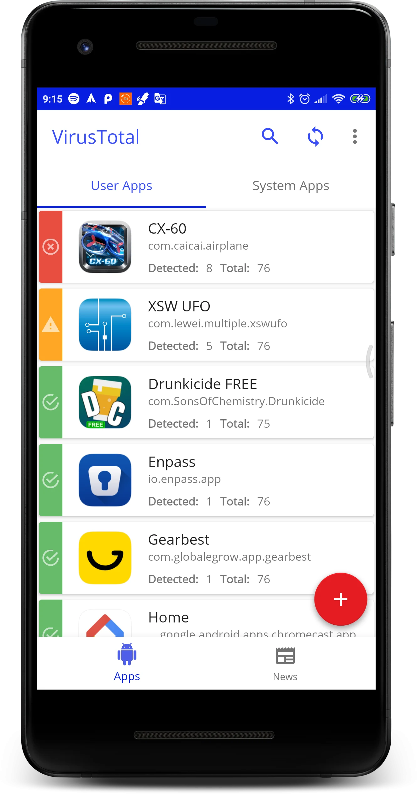 VirusTotal Mobile screenshot