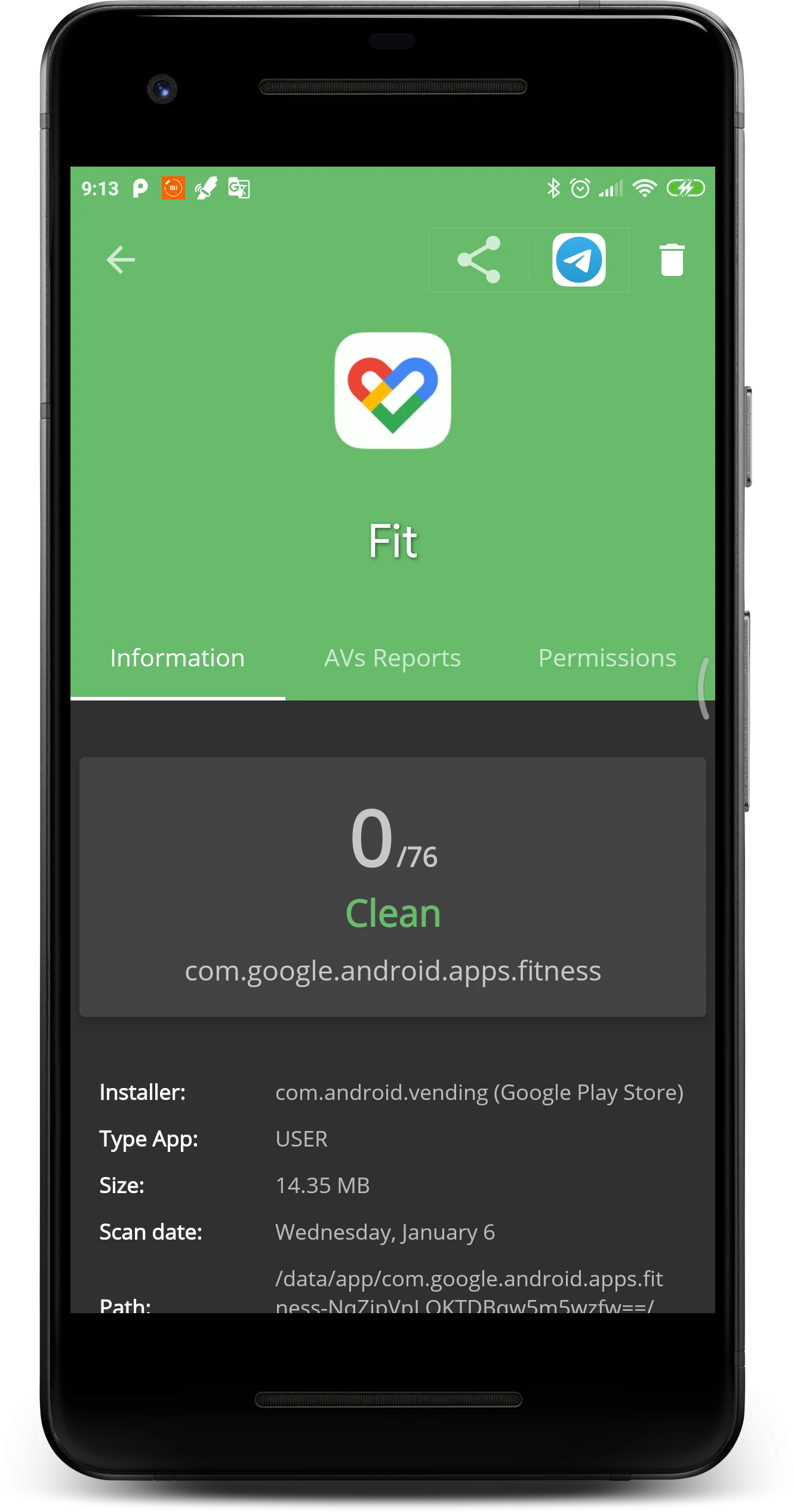 VirusTotal Mobile screenshot