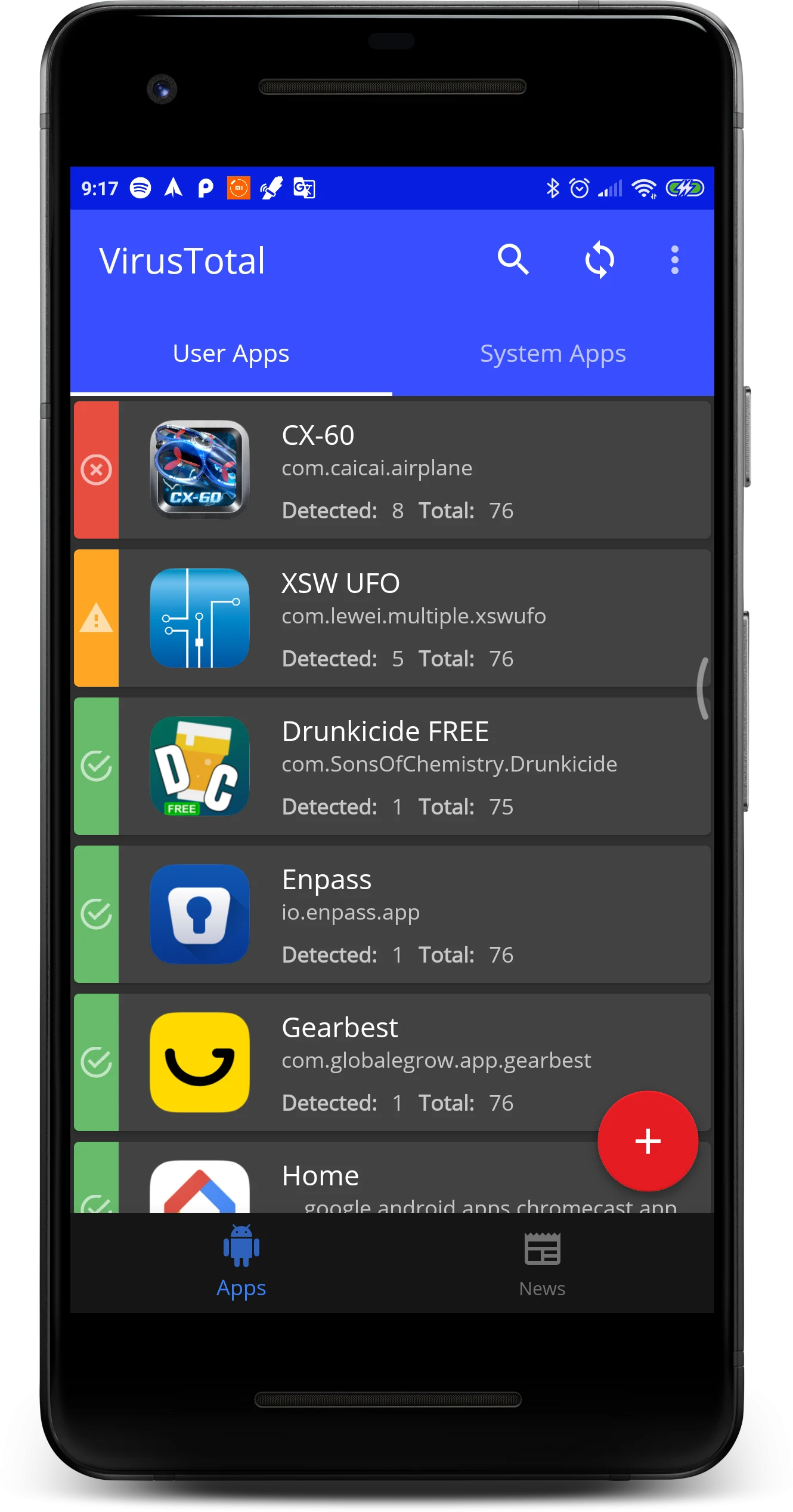 VirusTotal Mobile screenshot