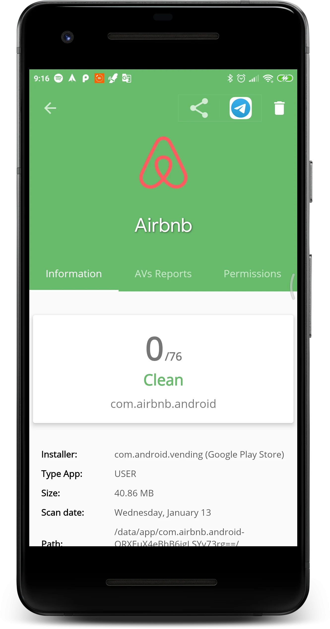 VirusTotal Mobile screenshot